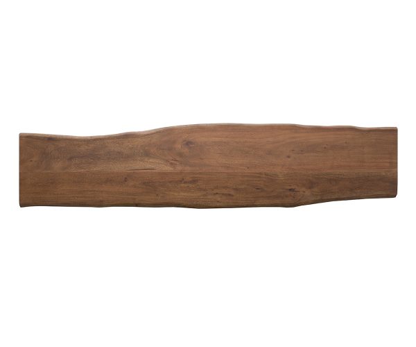 Lavicová doska Live Edge 255x40x5 Acacia Brown