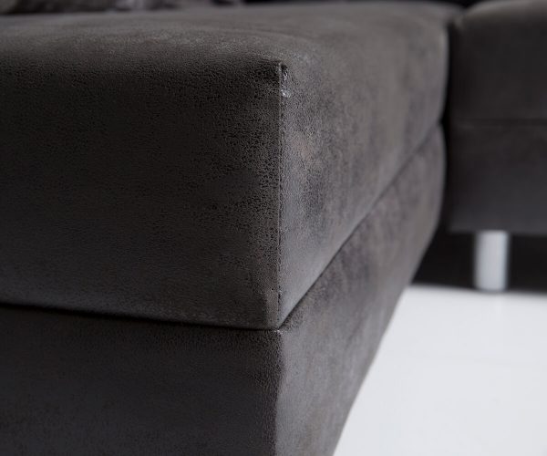Sedací souprava Clovis Anthracite Antique Optics Modular Armrest - Image 2