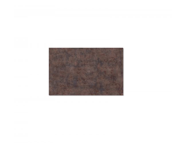 Jídelní stůl Edge 140x90cm sklo antická hnědá středová noha plochá ocel stříbrná - Image 4