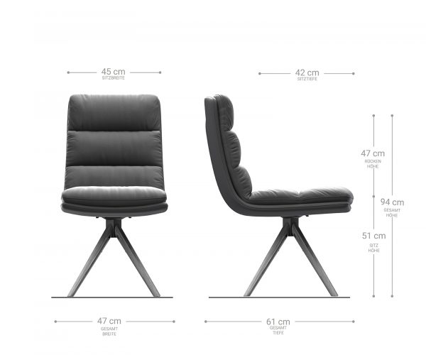 Otočná židle Abelia-Flex Velvet Green Dřevěný rám kónický 180° otočný - Image 5