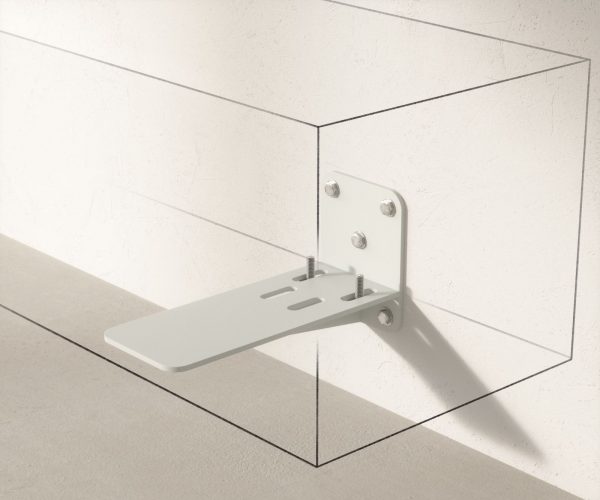TV stolík Secara 220 cm akácia prírodná 4 dvierka mramor na zavesenie - Image 8