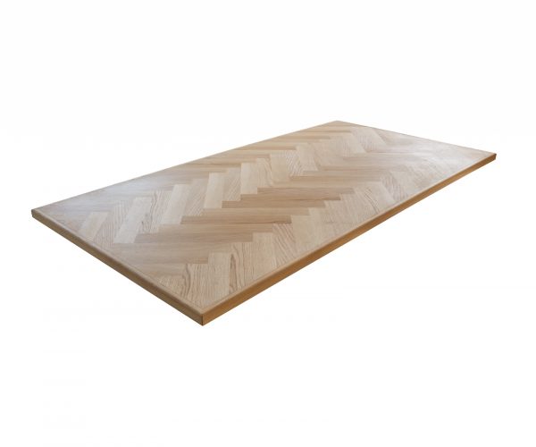 Stolová doska Edge-Pure 200x100 prírodný dub sleďová kosť