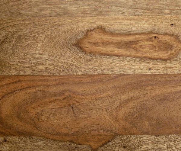 Komoda Wyatt 150 cm sheesham natural 3D vintage nerezová oceľ - Image 3
