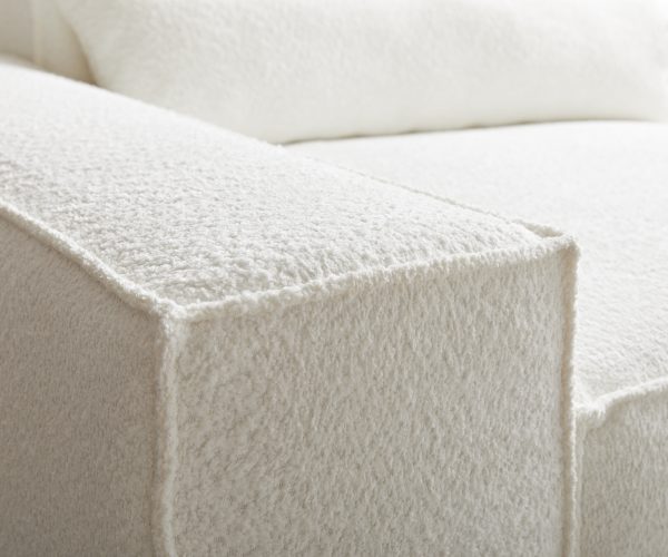 Veľká pohovka Sirpio XL 270x125 cm bouclé off-white - Image 4
