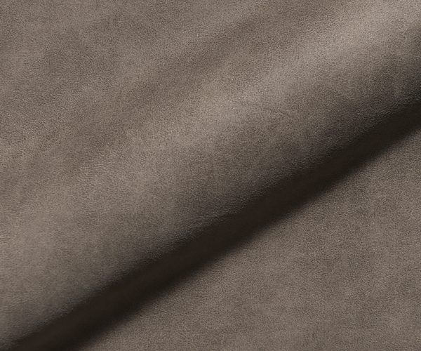 Jedálenská stolička Zelia-Flex s podrúčkami konzolová základňa plochá nerezová oceľ mikrovlákno taupe vintage - Image 4