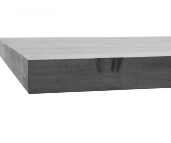 Jedálenský stôl Edge 200x100 cm XL podstavec z akáciového hnedého skla - Image 5