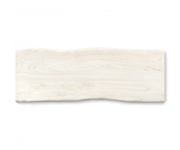 Jedálenský stôl Edge 260x100 biela nerezová oceľ široký - Image 4