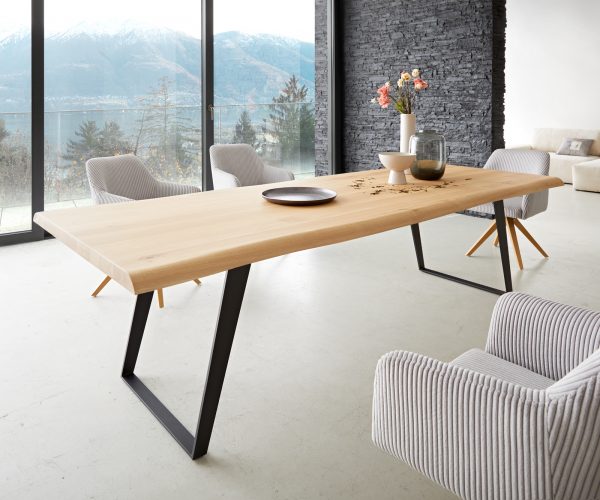 Jedálenský stôl Edge 260x100 cm prírodný dub