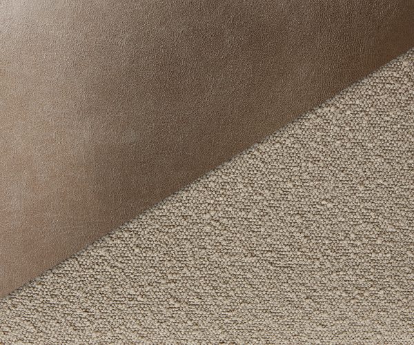 Barová stolička Alja-Flex konzolová základňa plochý kov čierna zmiešané materiály taupe vreckové pružiny - Image 5