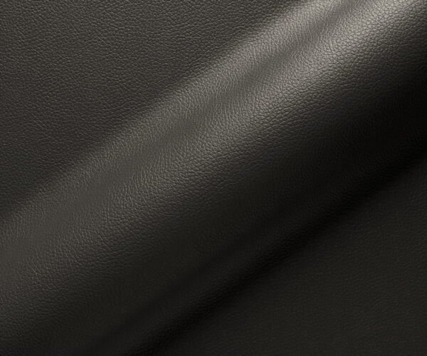 Jedálenská stolička Vinja-Flex s krížovou základňou zlatá pravá koža čierna 180° otočná - Image 3