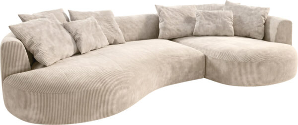 Pohovka Edina 330x170 cm manšester béžová - Image 7