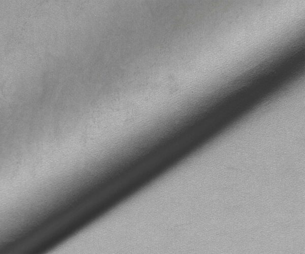 Jedálenská stolička Greg-Flex velvet sivá krížová podnož široká čierna otočná o 360° - Image 3