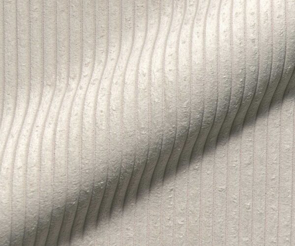 Jedálenská stolička Abelia-Flex s podrúčkami manšestrová béžová krížová podnož zúžená nerezová oceľ otočná o 180° - Image 3