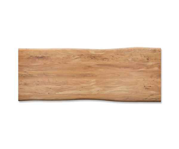 Jedálenský stôl Edge 260x100 akácia prírodná kovová šikmá podnož - Image 3