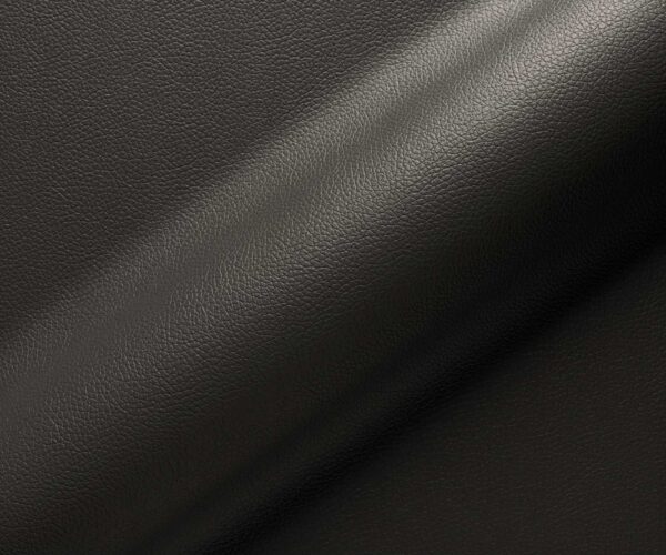 Jedálenská stolička Nube-Flex s podrúčkami konzolová základňa plochý kov pravá koža čierne vreckové pružiny - Image 3