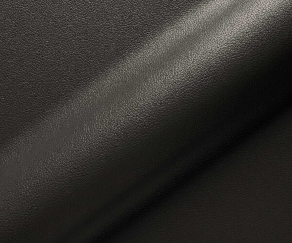 Heira-Flex otočná stolička s podrúčkami krížová základňa široká nerezová oceľ pravá koža čierna 180° taška pružiny - Image 4