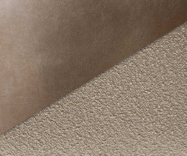 Barová stolička Yago-Flex konzolová základňa plochý kov čierna zmiešané materiály taupe vreckové pružiny - Image 5