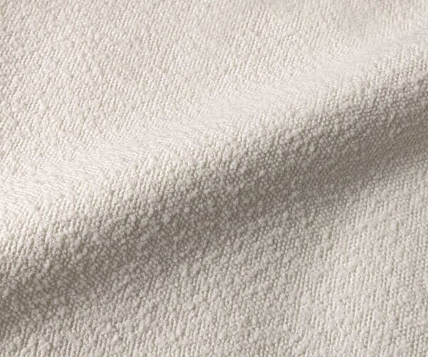 Čalúnená posteľ Cutio 140x200 cm bouclé krémová biela - Image 3