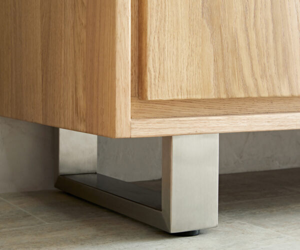 Príborník Edge 150 cm prírodný dub 2 dvierka 3 zásuvky - Image 9