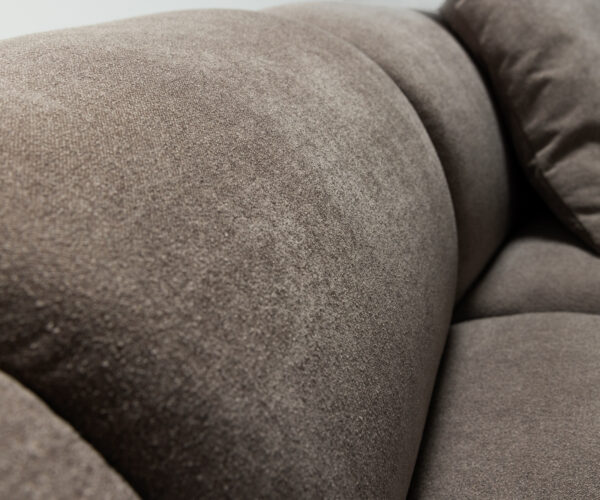 Veľká pohovka Lunna 360x175 cm bouclé taupe 2 vankúše - Image 6