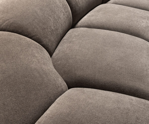Veľká pohovka Lunna 360x175 cm bouclé taupe 2 vankúše - Image 7