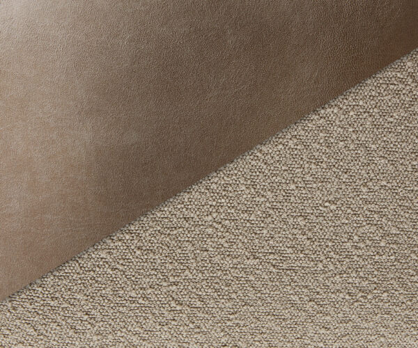 Abelia-Flex jedálenská stolička s podrúčkami mix materiálov béžová konzolová podnož plochá grafitová - Image 3