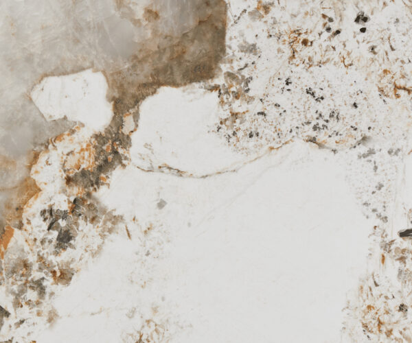 Hrana jedálenského stola 300x100 Keramický stôl Minas Melange Biela béžová Troa Nerezová oceľ Grafit - Image 3