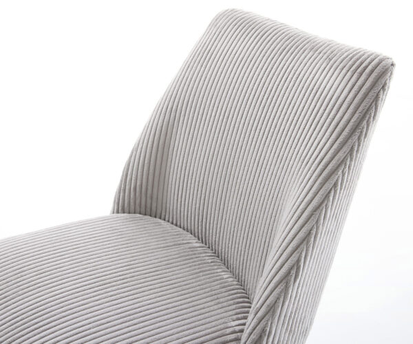 Otočná stolička Elso-Flex Cord Silver Grey Krížový rám so širokou povrchovou úpravou Fancy Titánová povrchová úprava 360° otočná funkcia Otáčanie Vreckové pružinové jadro - Image 4
