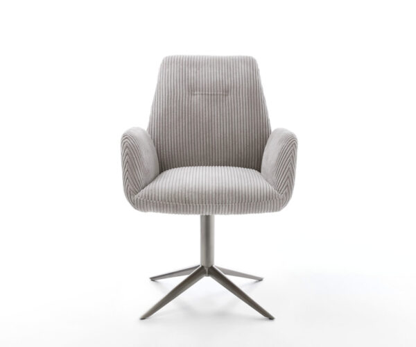 Otočné kreslo Zoa-Flex Cord Silver Grey Graphite 360° otočná základňa Funkcia otáčania Vreckové pružinové jadro - Image 2