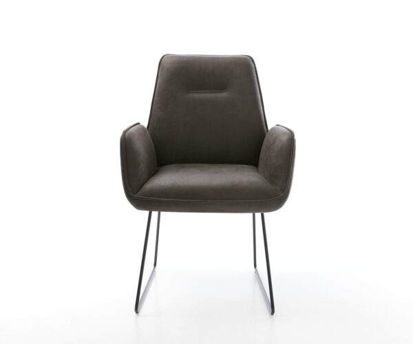 Jedálenská stolička Zoa-Flex antracit vintage čierna podnož - Image 2