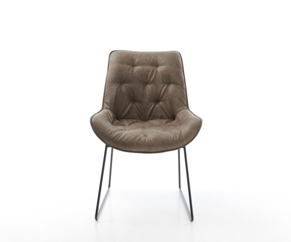 Jedálenská stolička Taimi-Flex taupe vintage black base - Image 2