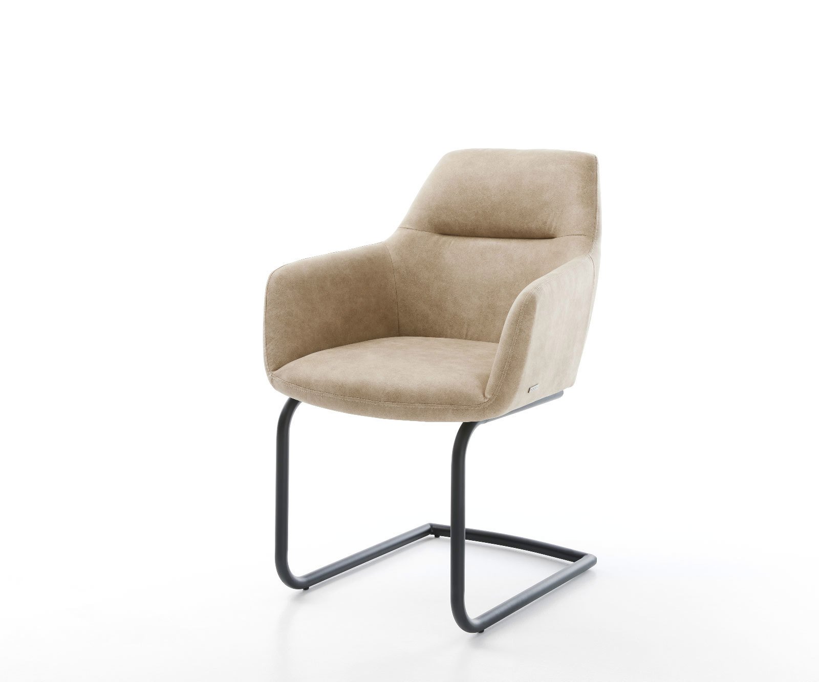 Jedálenská stolička Pejo-Flex mikrovlákno béžová vintage jedálenská stolička okrúhla čierna vrecková pružina