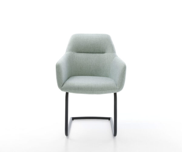 Jedálenská stolička Pejo-Flex mint cantilever base round black - Image 2