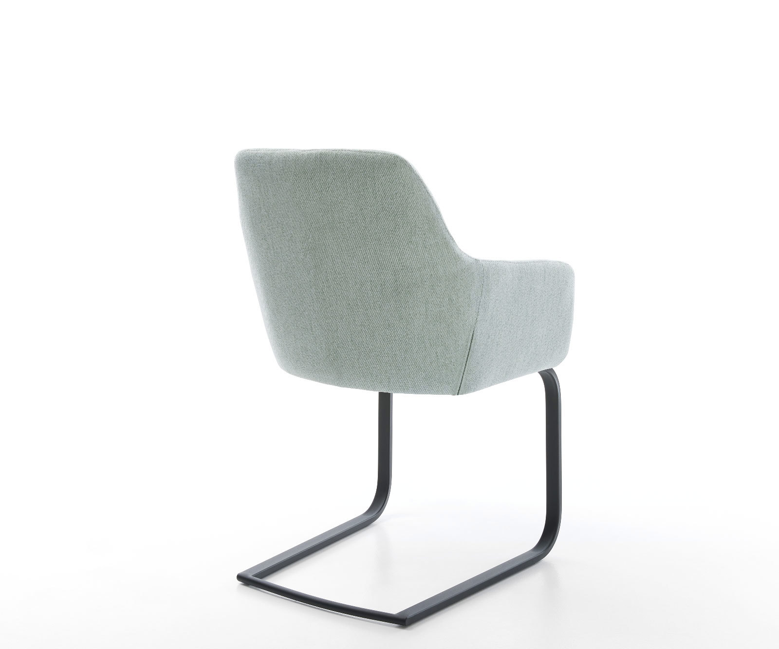 Jedálenská stolička Pejo-Flex pruhy mentolová jedálenská stolička plochá čierna vrecková pružina - Image 5