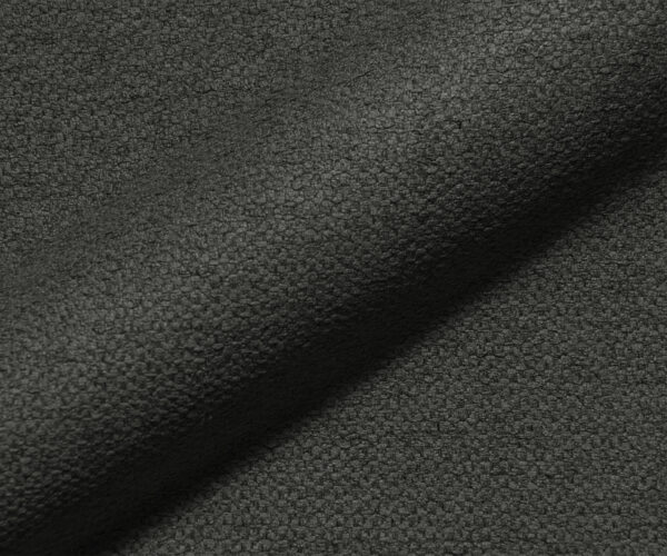 Jídelní židle Elda-Flex texturovaná tkanina antracitová konzolová podnož plochá nerezová ocel - Image 3