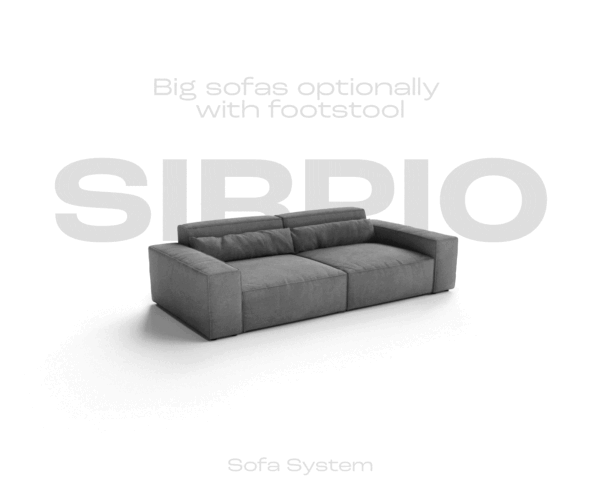 Pohovka v tvare U Sirpio XL 360x260 cm manšestrová strieborná sivá variabilné ležadlo - Image 8