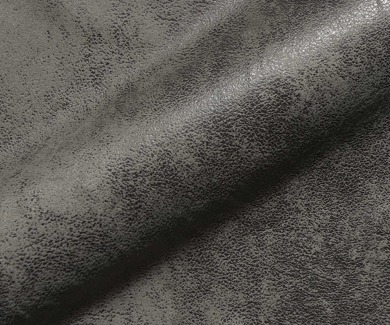 Jedálenská stolička Abelia-Flex s opierkami mikrovlákno sivá vintage krížová podstava široká čierna - Image 3