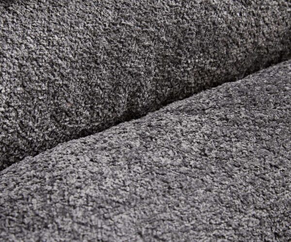 Otočná stolička Abelia-Flex drevená základňa square bouclé sivá - Image 3