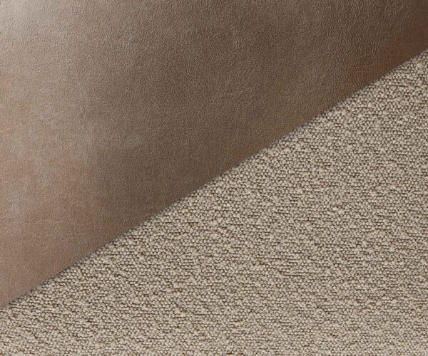 Jedálenská stolička Alja-Flex s podrúčkami konzolová základňa plochý kov zmiešané materiály sivobiele vreckové pružiny - Image 3