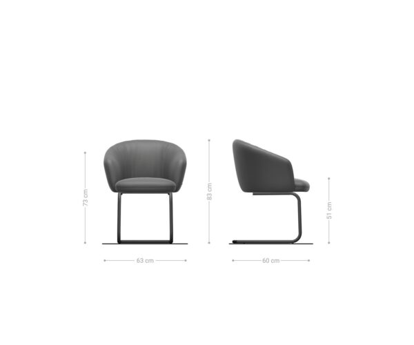 Jedálenský stôl Edge 200-300x100 keramický Laminam®Nero Greco antracitový Podstavec v tvare W čierny rozkladací - Image 6