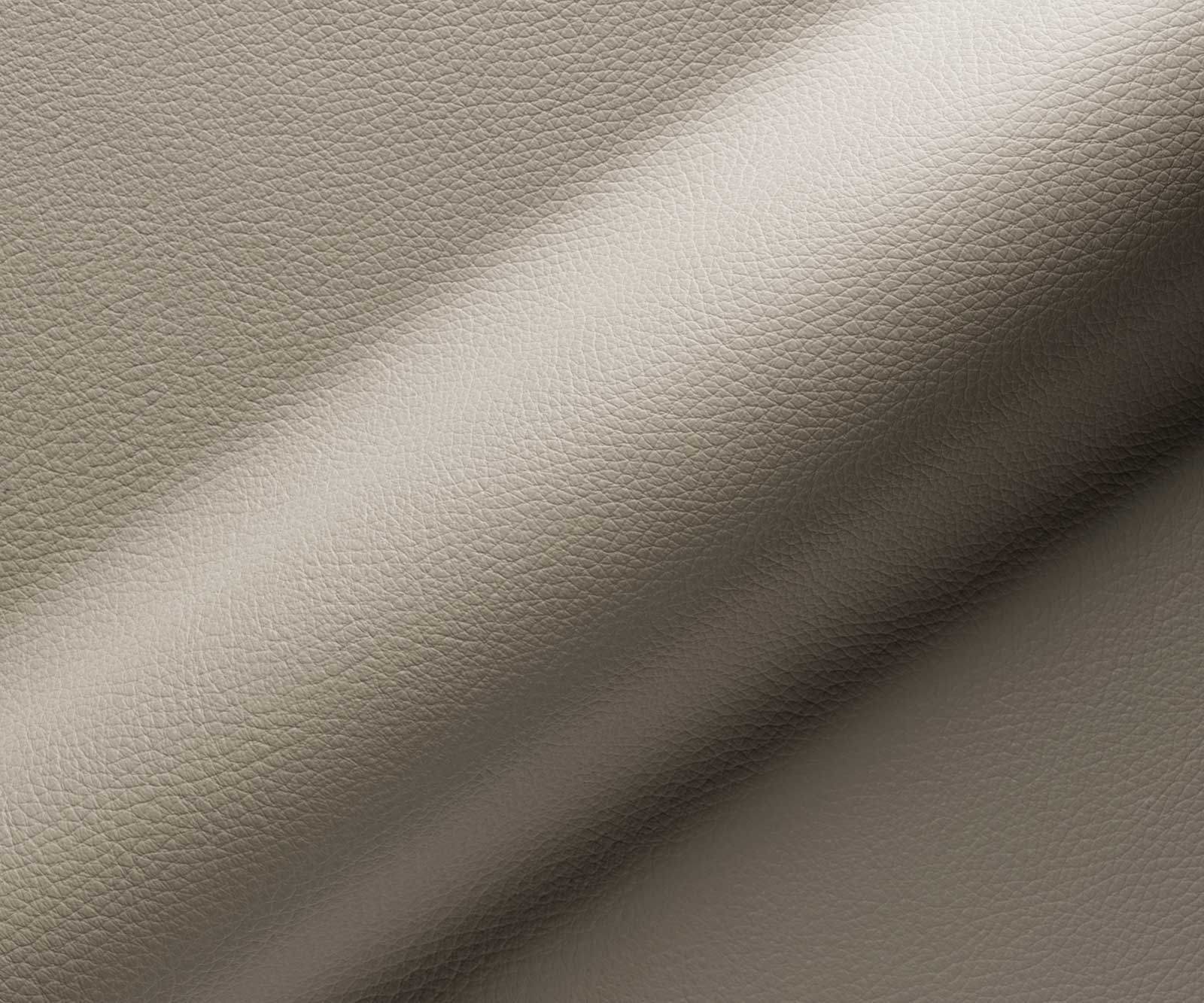 Jedálenská stolička Nube-Flex s opierkami pravá koža tmavobéžová jedálenská stolička plochý titanový efekt vrecková pružina - Image 3