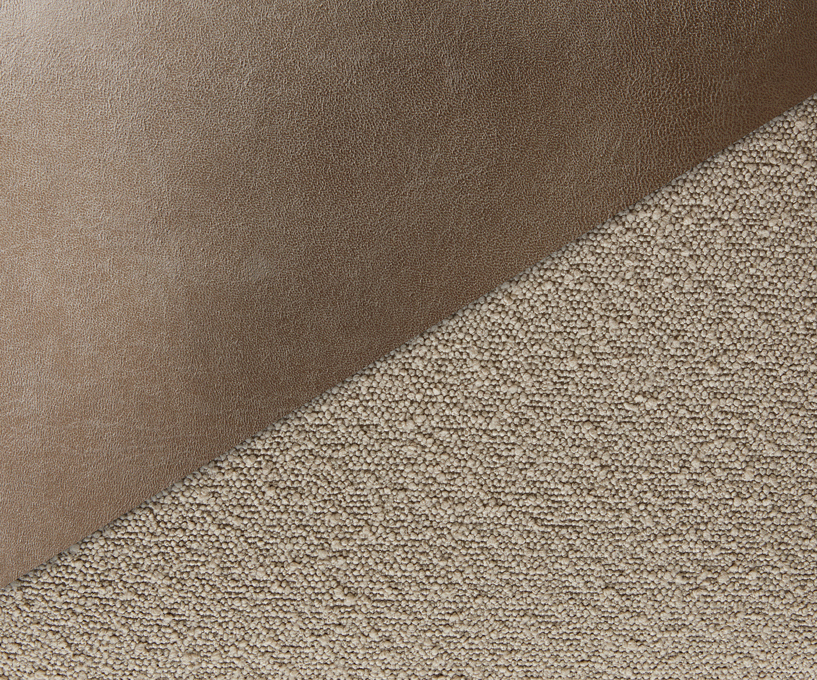 Otočná jedálenská stolička Zoa-Flex zmiešané materiály tmavobéžová podstava biela otočný o 360° hojdacia funkcia vrecková pružina - Image 3