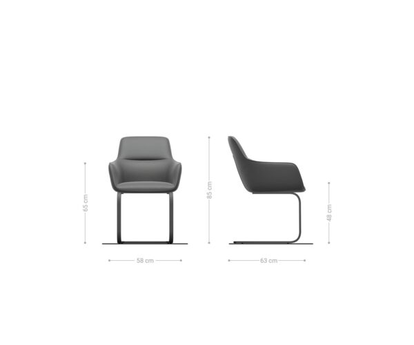 Konzola Pejo-Flex zmes materiálov bahno Konzola s plochým jadrom z nerezovej ocele vreckové pružiny - Image 6