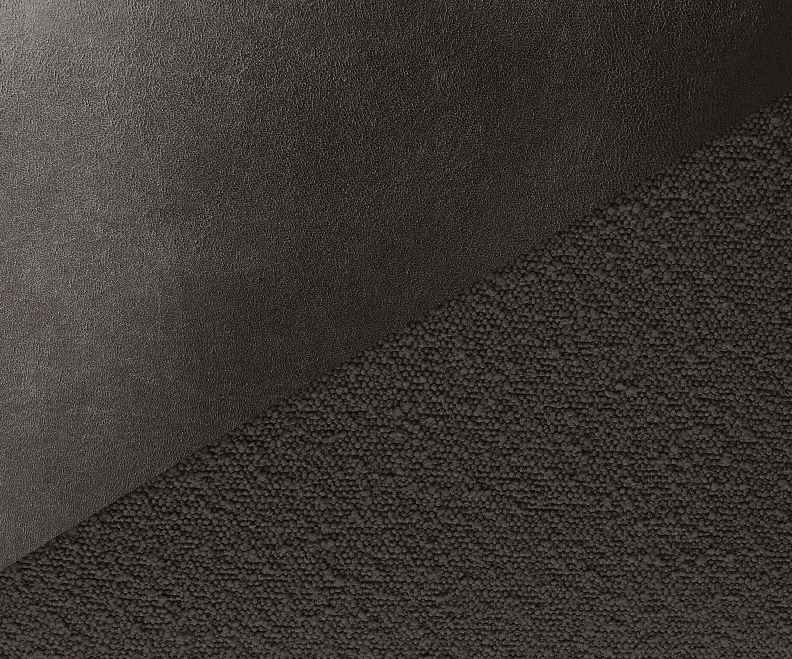 Otočná jedálenská stolička Pejo-Flex zmiešané materiály čierna kovová podstava nerezová oceľ 360° otočný vrecková pružina - Image 3