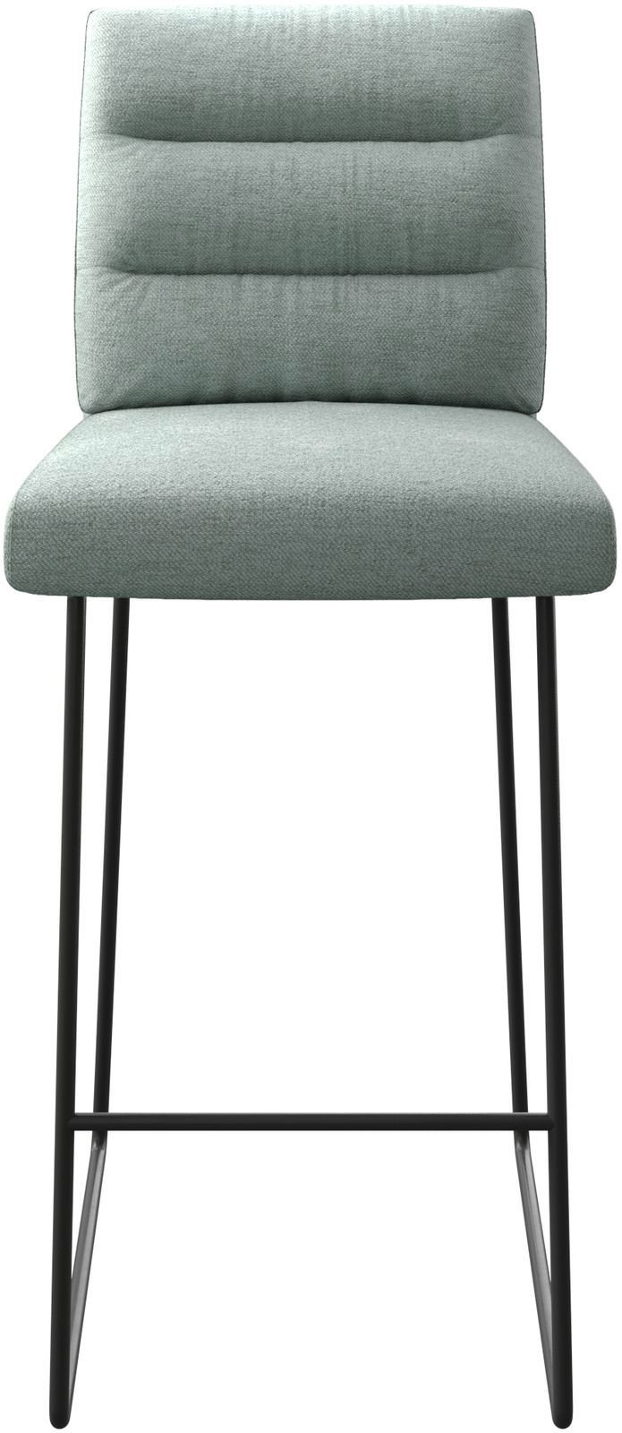 Barová stolička Pela-Flex pruhy mentolová tenká podstava kov - Image 4