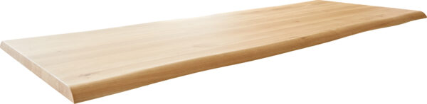 Stolová doska Edge 260x100 cm dub prírodná Live-Edge