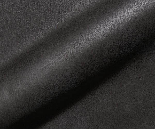 Pohovka v tvare "U" Sirpio 300x200 cm imitácia kože vintage antracitová ležadlo variabilné s taburetom - Image 3