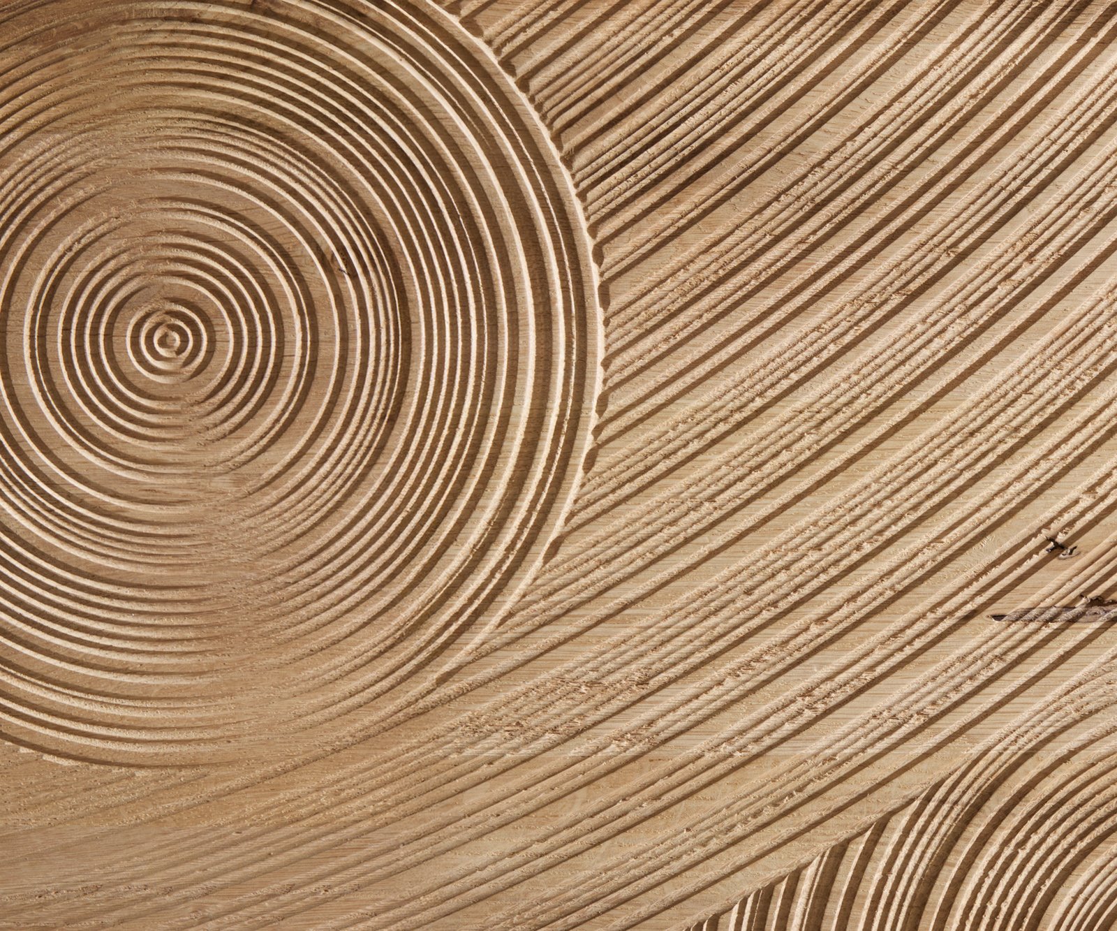 TV stolík Ashara 220 cm dub prírodná 3D efekt 4 dvierka podstava v tvare L nerezová oceľ kefovaná - Image 3