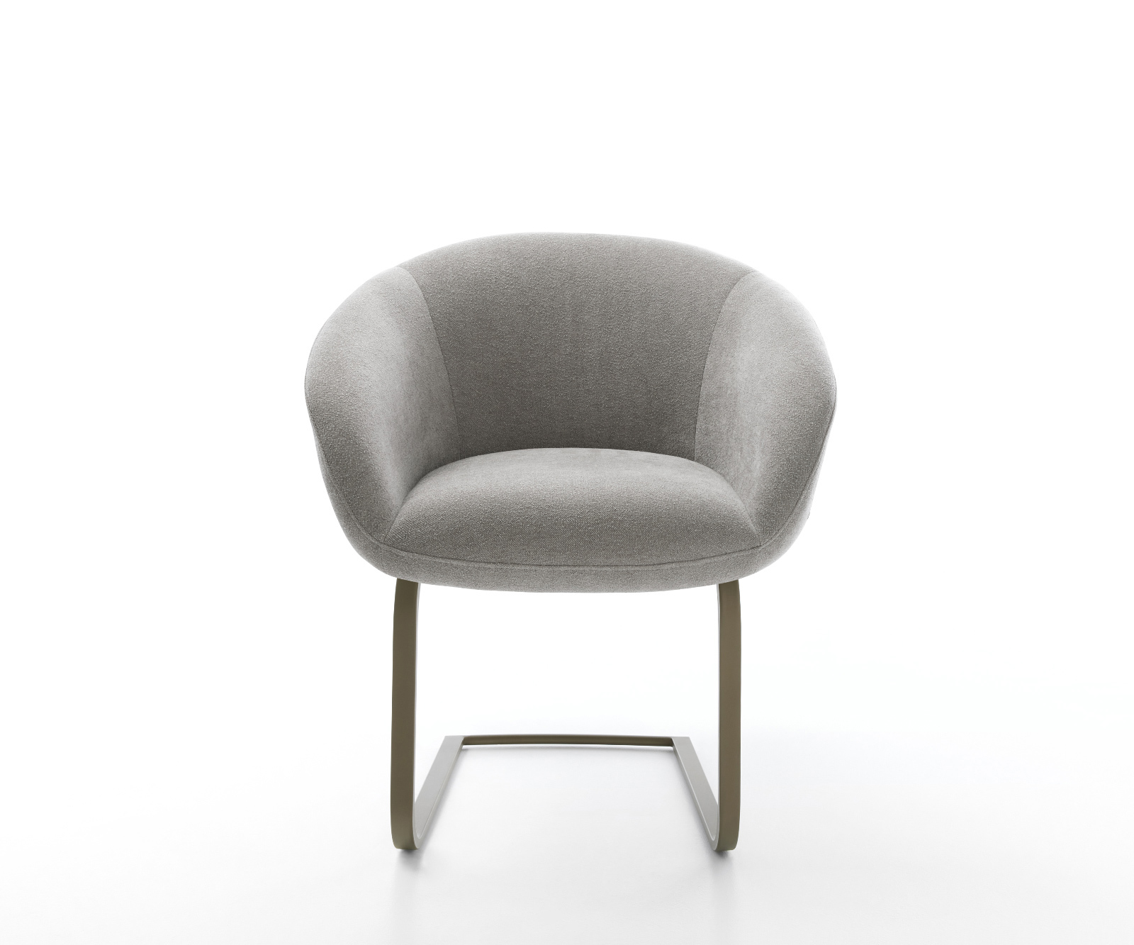 Konzolová podstava Vinka-Flex s opierkami texturovaná látka mäkký sivá konzolová podstava plochý Titánová farba vrecková pružina - Image 2