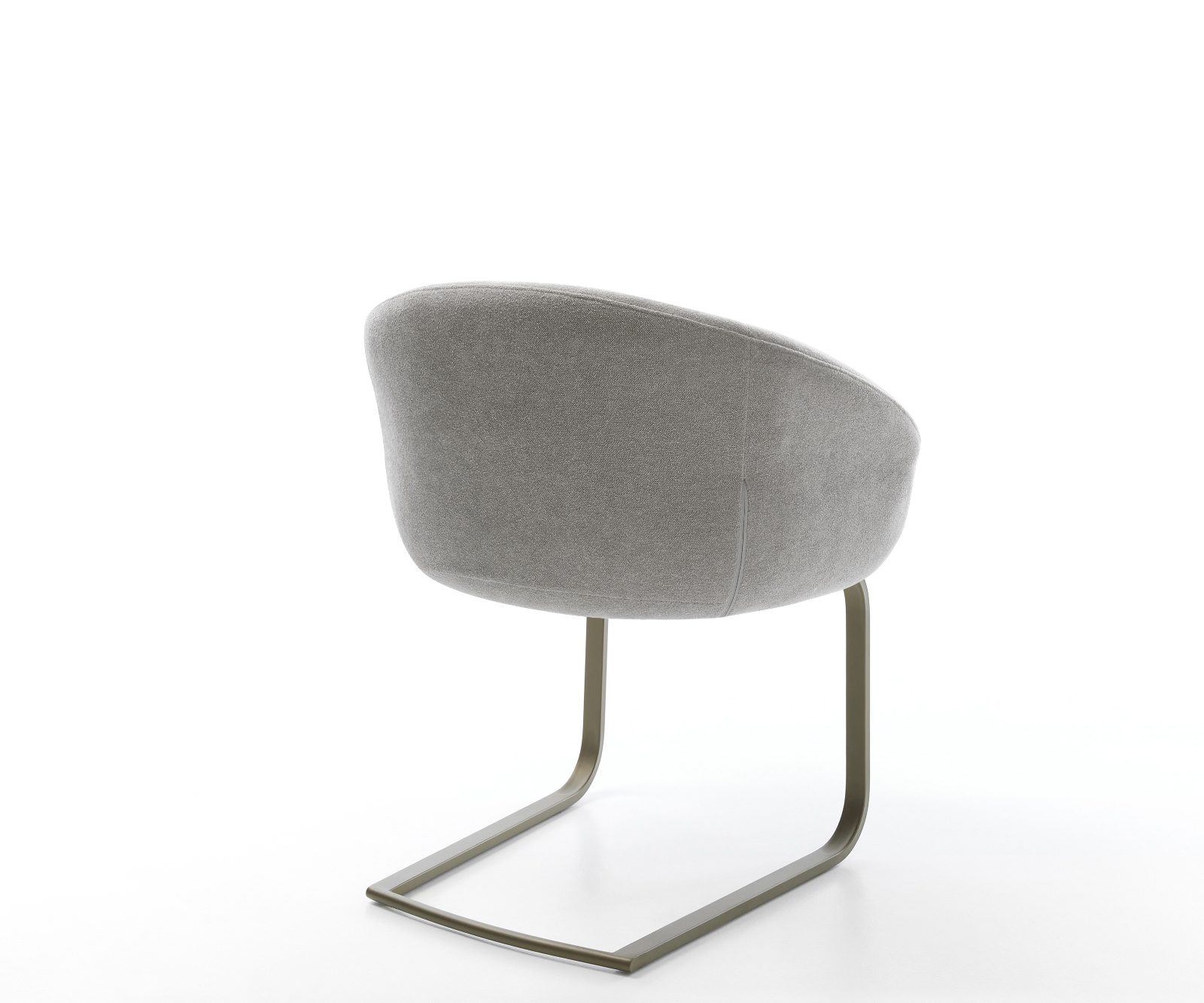 Konzolová podstava Vinka-Flex s opierkami texturovaná látka mäkký sivá konzolová podstava plochý Titánová farba vrecková pružina - Image 5